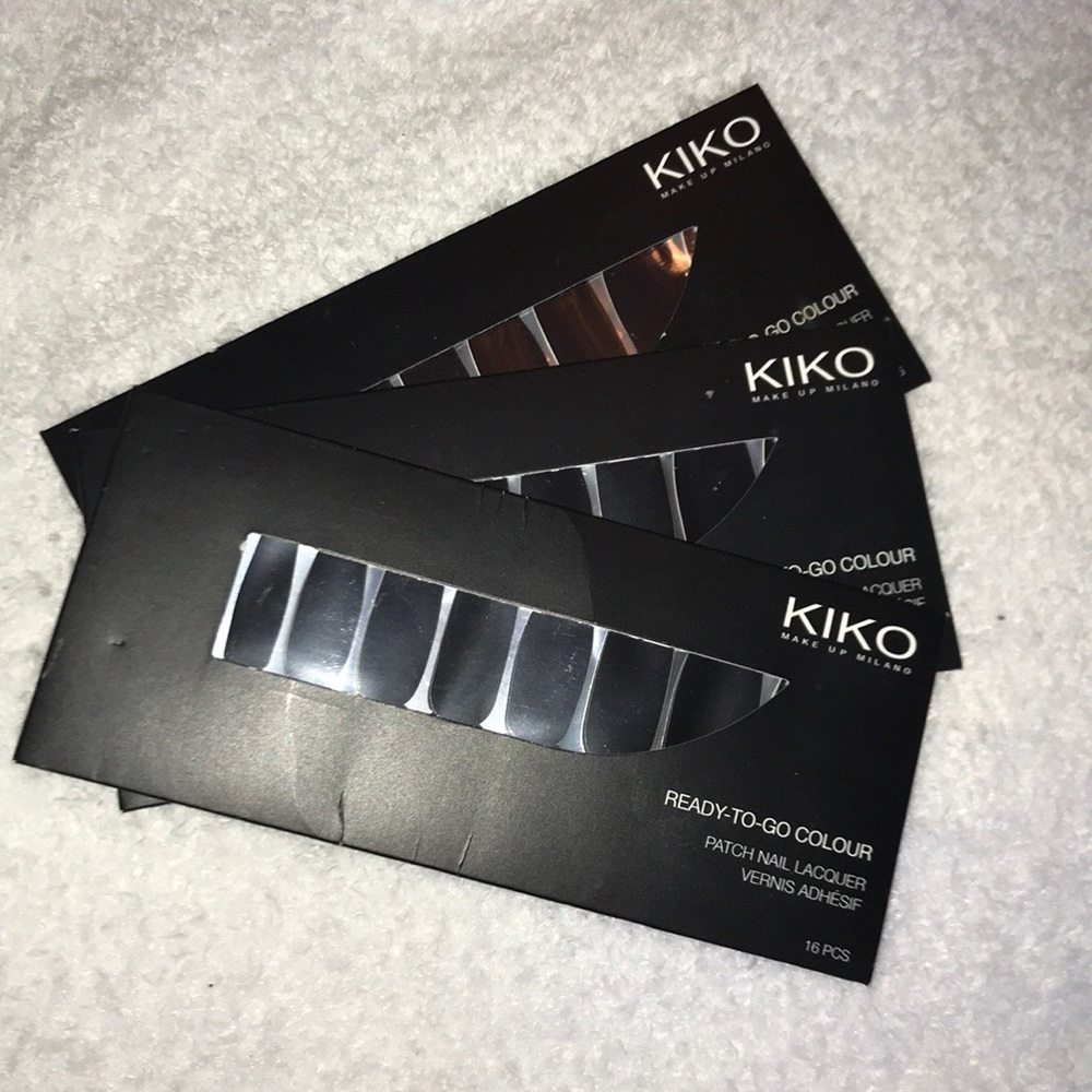 Set of 3 KIKO ready-to-go nails